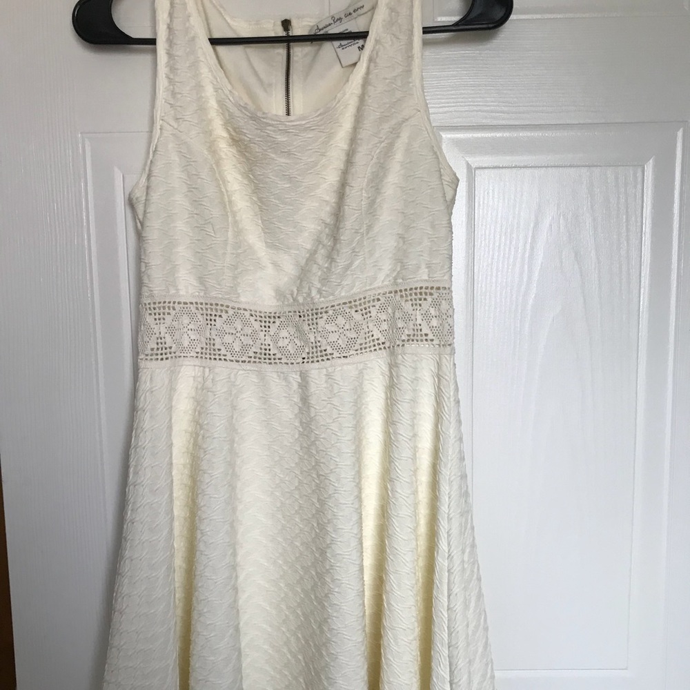 Off-white semi formal dress